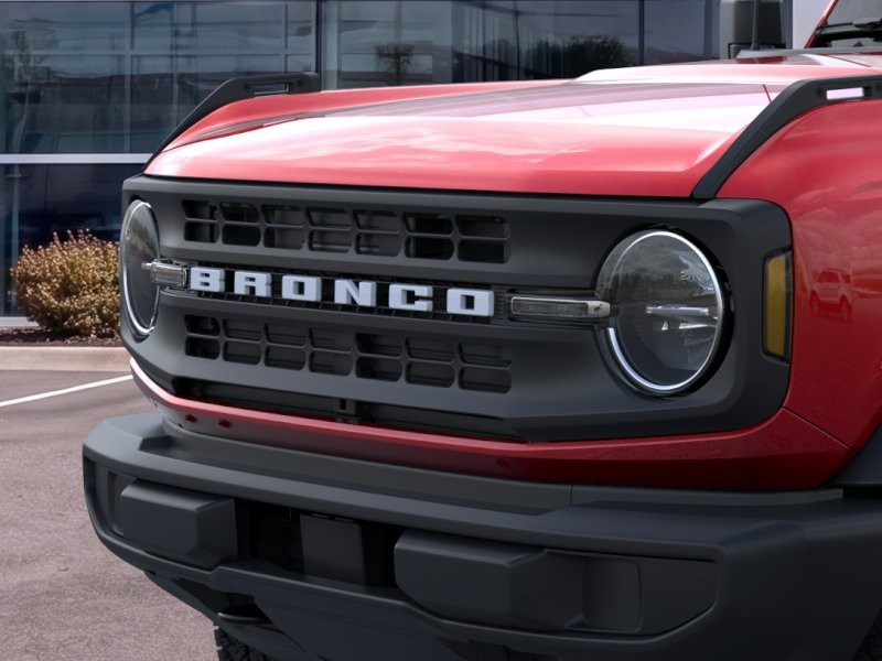 2026 Ford Bronco Big Bend Ruby Red Metallic Tinted Clearcoat at Planet Ford
