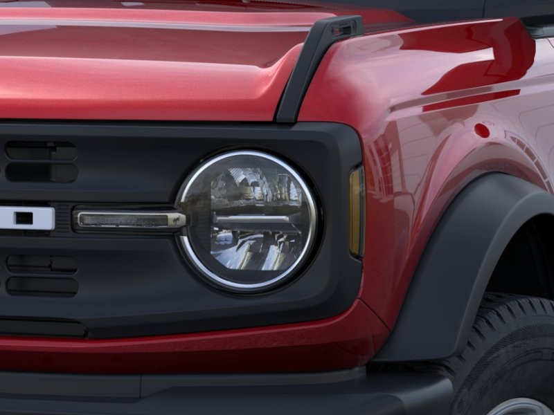 2026 Ford Bronco Big Bend Ruby Red Metallic Tinted Clearcoat at Planet Ford