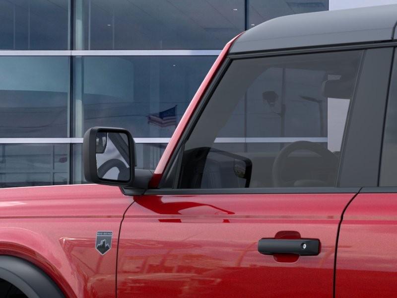 2026 Ford Bronco Big Bend Ruby Red Metallic Tinted Clearcoat at Planet Ford