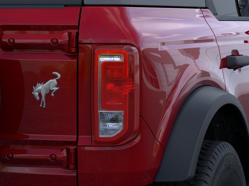 2026 Ford Bronco Big Bend Ruby Red Metallic Tinted Clearcoat at Planet Ford