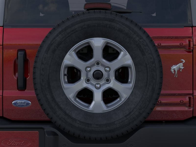 2026 Ford Bronco Big Bend Ruby Red Metallic Tinted Clearcoat at Planet Ford