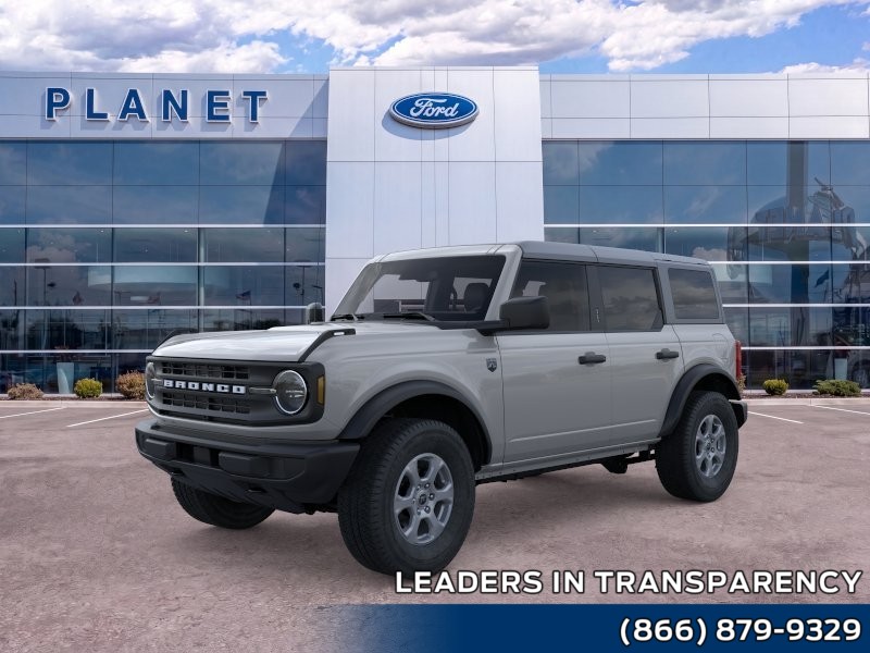 2026 Ford Bronco Big Bend Avalanche Gray at Planet Ford
