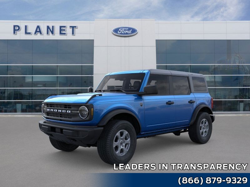 2026 Ford Bronco Big Bend Velocity Blue Metallic at Planet Ford