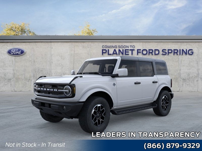2026 Ford Bronco Outer Banks Oxford White at Planet Ford