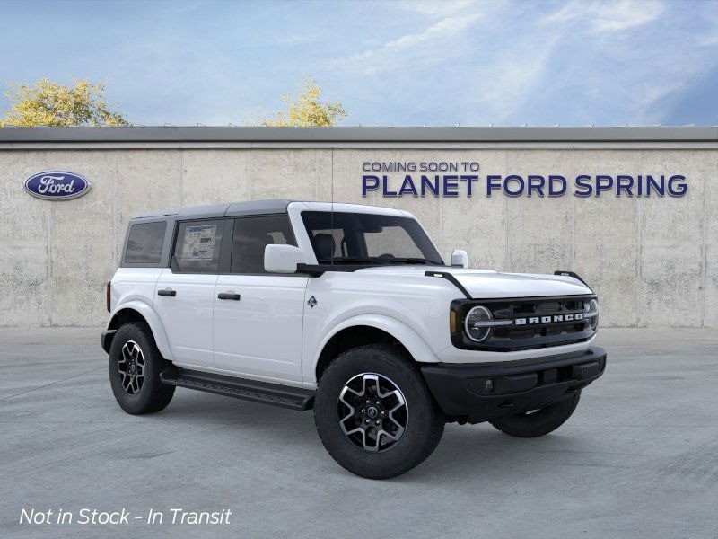 2026 Ford Bronco Outer Banks Oxford White at Planet Ford