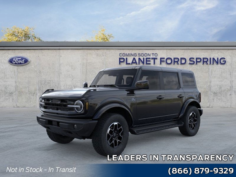 2025 Ford Bronco Outer Banks Shadow Black at Planet Ford