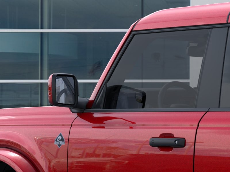 2026 Ford Bronco Outer Banks Ruby Red Metallic Tinted Clearcoat at Planet Ford