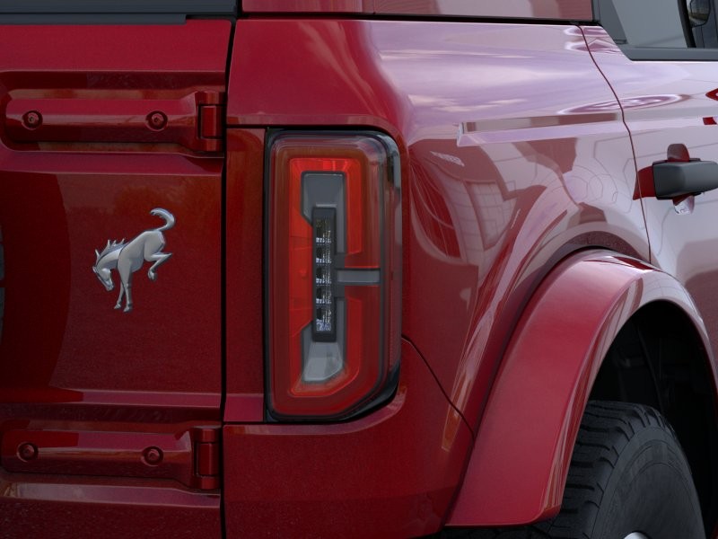 2026 Ford Bronco Outer Banks Ruby Red Metallic Tinted Clearcoat at Planet Ford