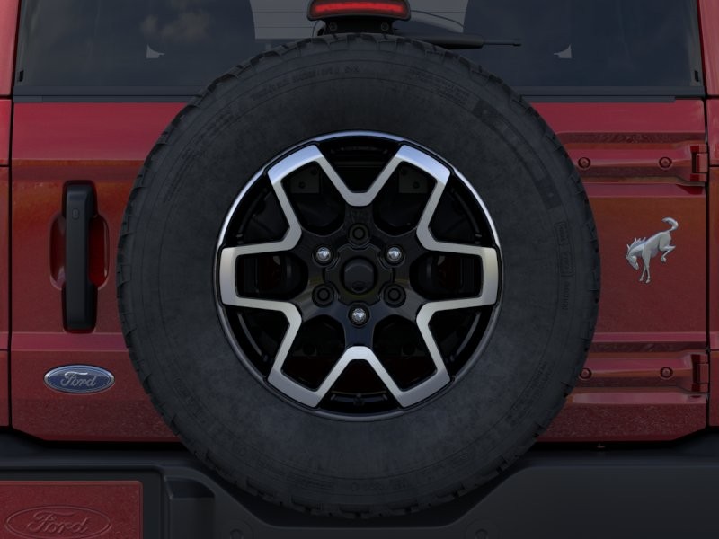 2026 Ford Bronco Outer Banks Ruby Red Metallic Tinted Clearcoat at Planet Ford