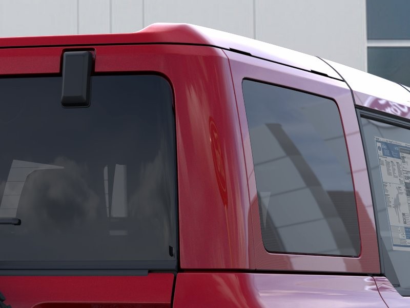 2026 Ford Bronco Outer Banks Ruby Red Metallic Tinted Clearcoat at Planet Ford