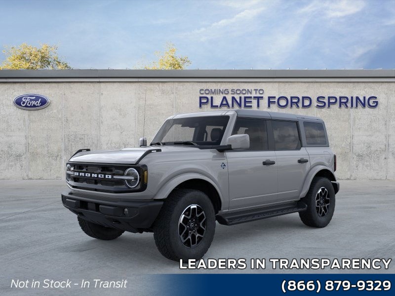2026 Ford Bronco Outer Banks Avalanche Gray at Planet Ford