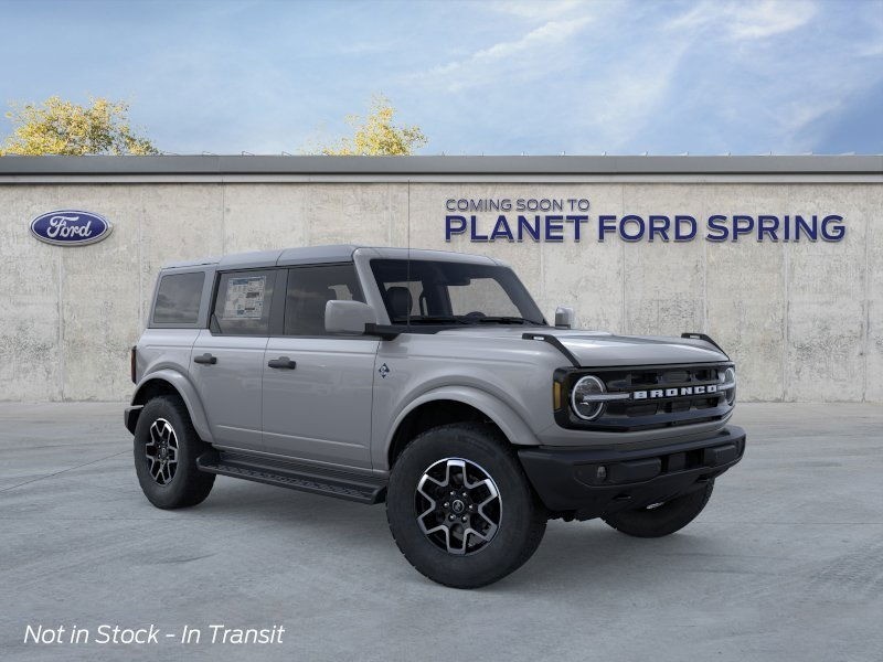 2026 Ford Bronco Outer Banks Avalanche Gray at Planet Ford