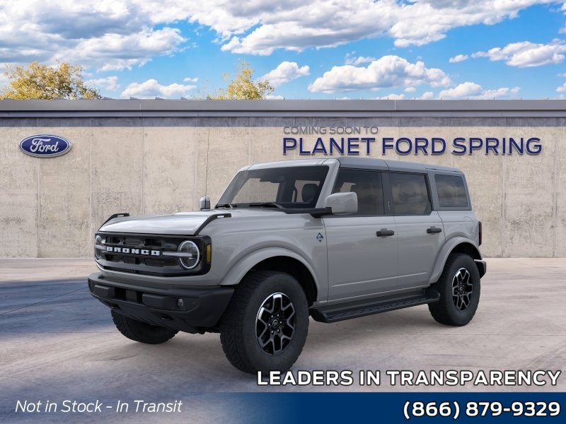 2026 Ford Bronco Outer Banks Avalanche Gray at Planet Ford