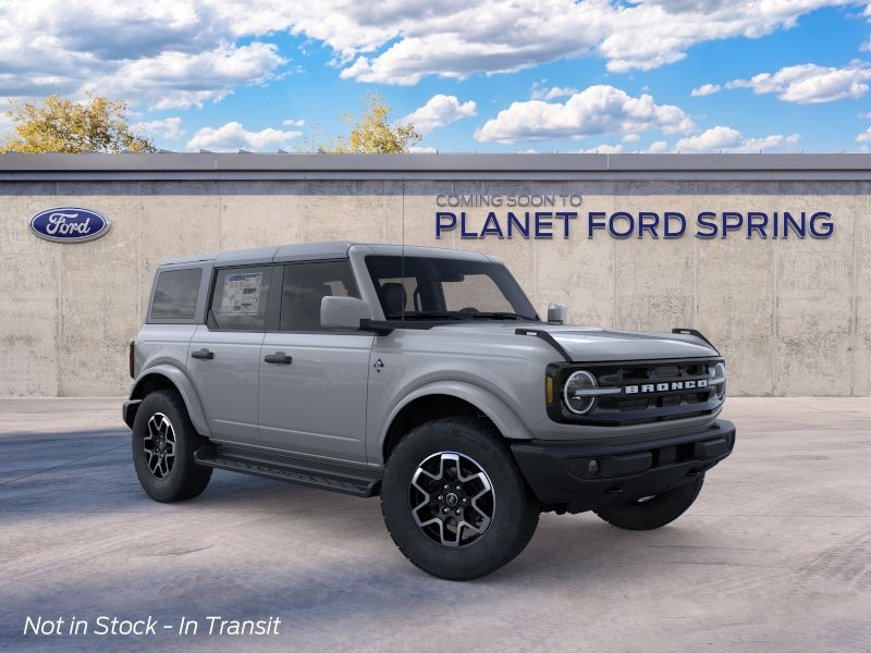 2026 Ford Bronco Outer Banks Avalanche Gray at Planet Ford