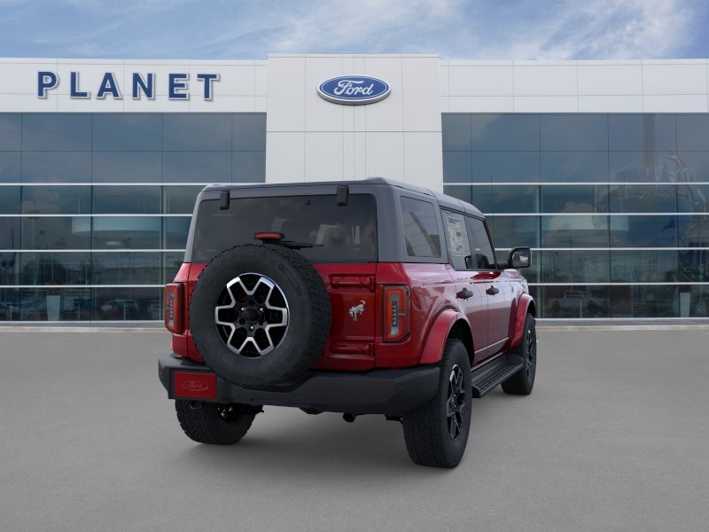2026 Ford Bronco Outer Banks Ruby Red Metallic Tinted Clearcoat at Planet Ford
