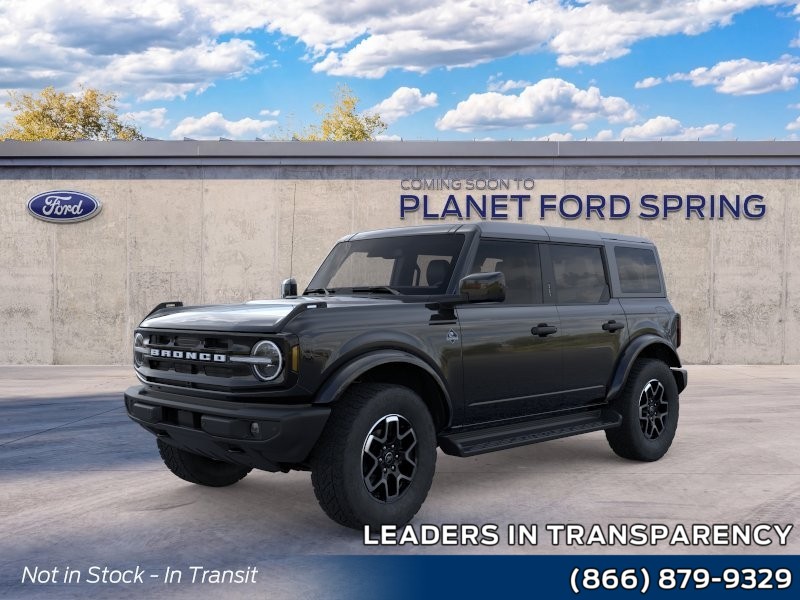 2026 Ford Bronco Outer Banks Shadow Black at Planet Ford