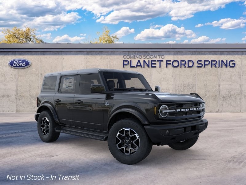 2026 Ford Bronco Outer Banks Shadow Black at Planet Ford