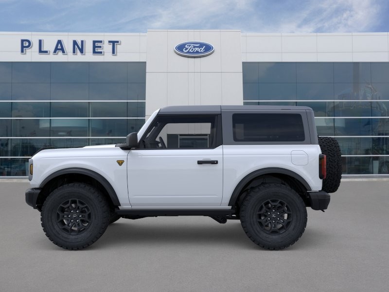 2026 Ford Bronco Badlands Oxford White at Planet Ford