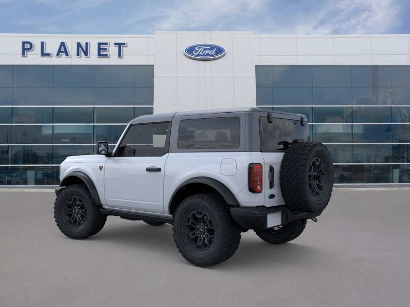 2026 Ford Bronco Badlands Oxford White at Planet Ford