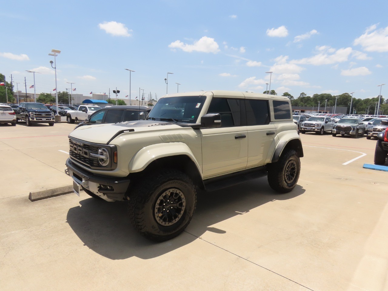 2025 Ford Bronco Raptor Desert Sand at Planet Ford