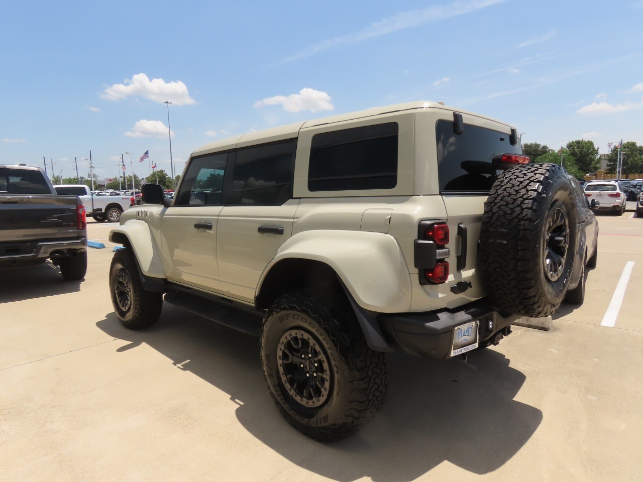 2025 Ford Bronco Raptor Desert Sand at Planet Ford