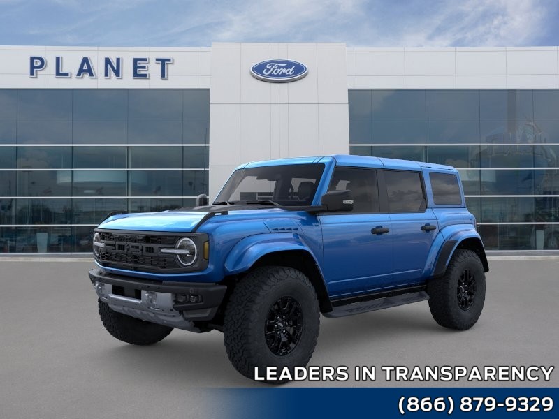 Velocity Blue Metallic 2026 Ford Bronco Raptor 4WD SUV / Crossover Four-Wheel Drive Automatic