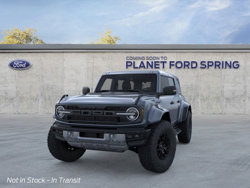 2025 Ford Bronco Raptor Azure Gray Metallic Tri-Coat at Planet Ford