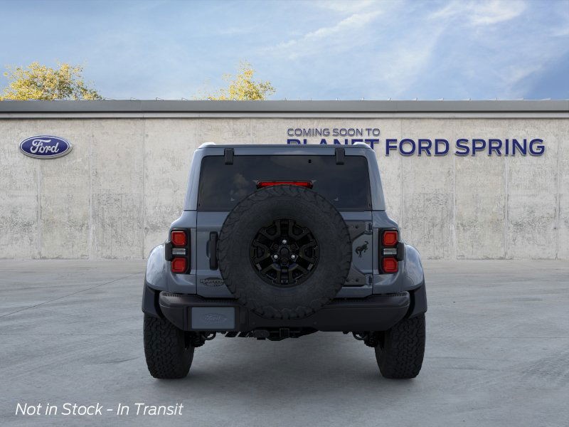 2025 Ford Bronco Raptor Azure Gray Metallic Tri-Coat at Planet Ford
