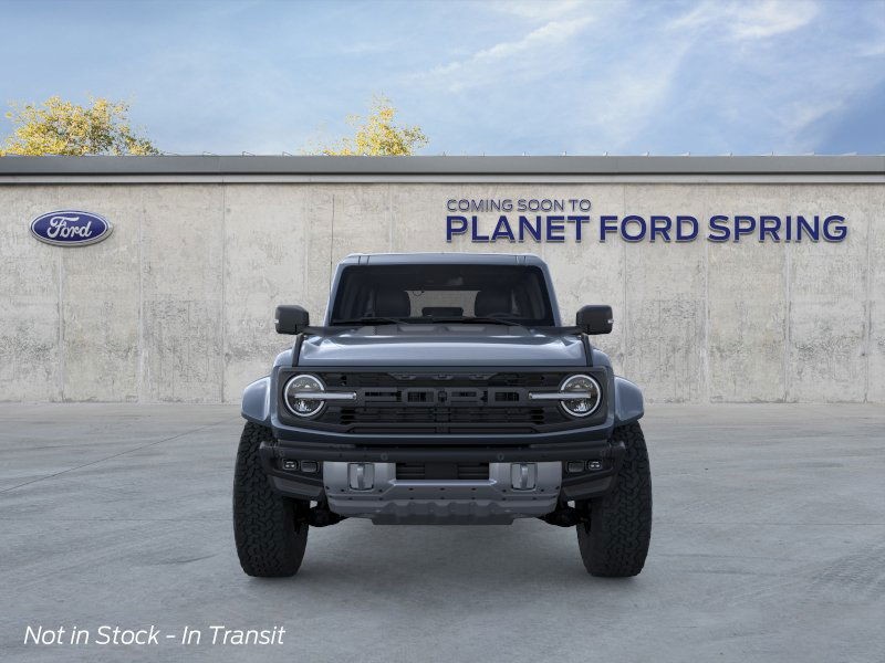 2025 Ford Bronco Raptor Azure Gray Metallic Tri-Coat at Planet Ford
