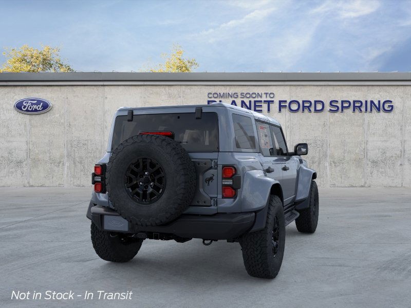 2025 Ford Bronco Raptor Azure Gray Metallic Tri-Coat at Planet Ford