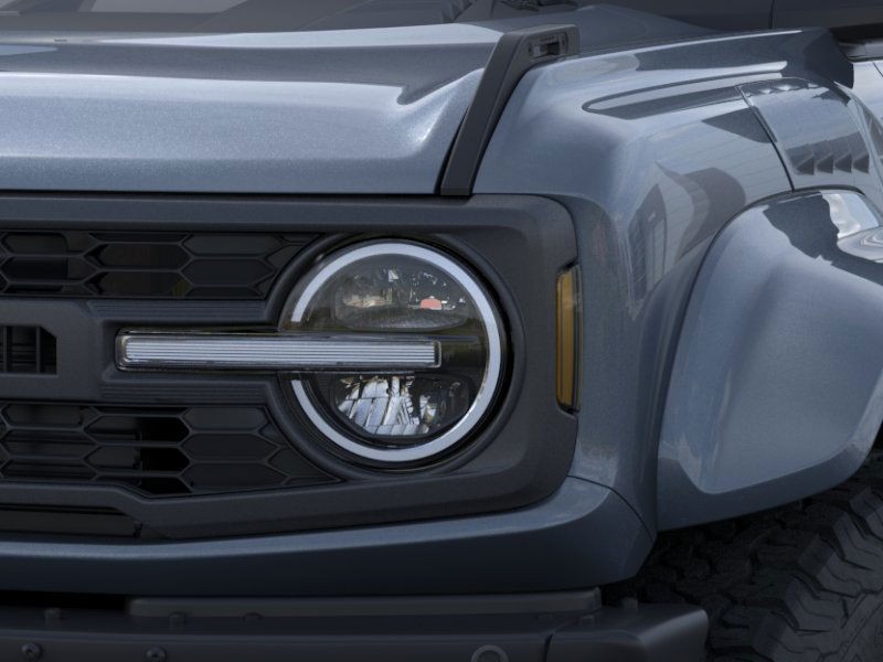 2025 Ford Bronco Raptor Azure Gray Metallic Tri-Coat at Planet Ford