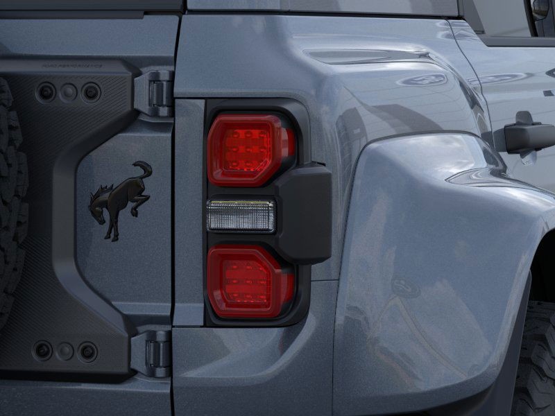 2025 Ford Bronco Raptor Azure Gray Metallic Tri-Coat at Planet Ford