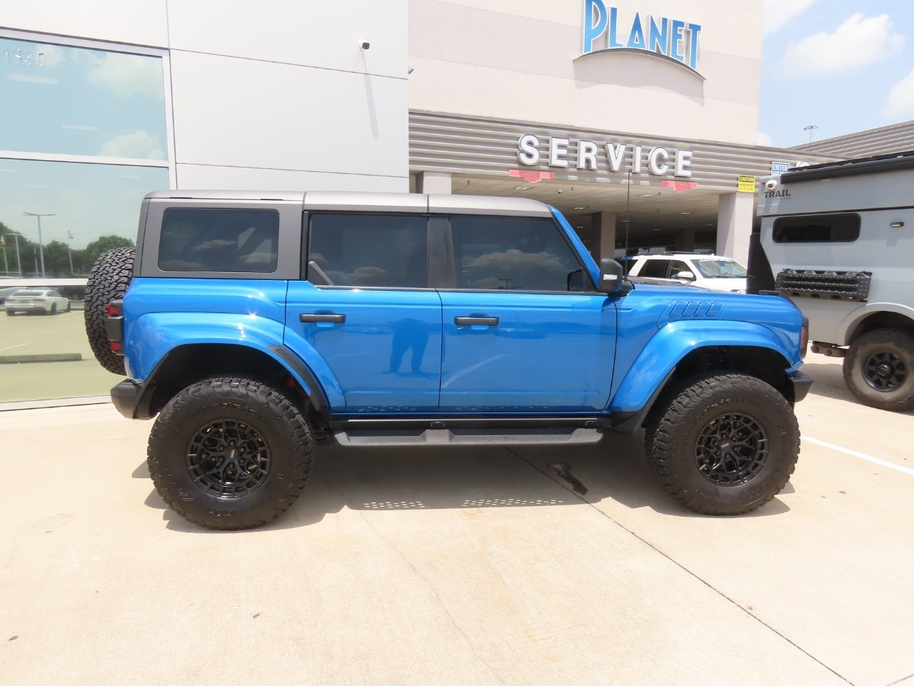2024 Ford Bronco Raptor Velocity Blue Metallic at Planet Ford
