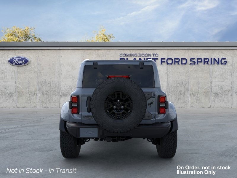 2025 Ford Bronco Raptor Azure Gray Metallic Tri-Coat at Planet Ford