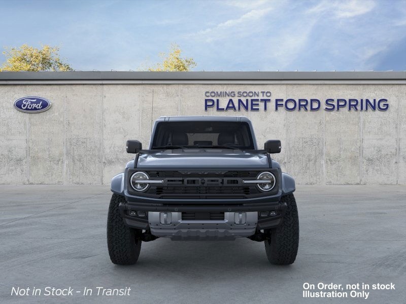 2025 Ford Bronco Raptor Azure Gray Metallic Tri-Coat at Planet Ford