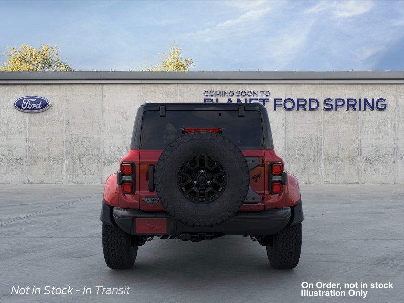 2026 Ford Bronco Raptor Ruby Red Metallic Tinted Clearcoat at Planet Ford