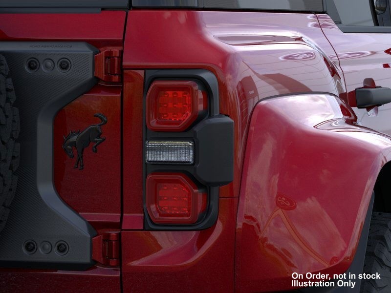 2026 Ford Bronco Raptor Ruby Red Metallic Tinted Clearcoat at Planet Ford