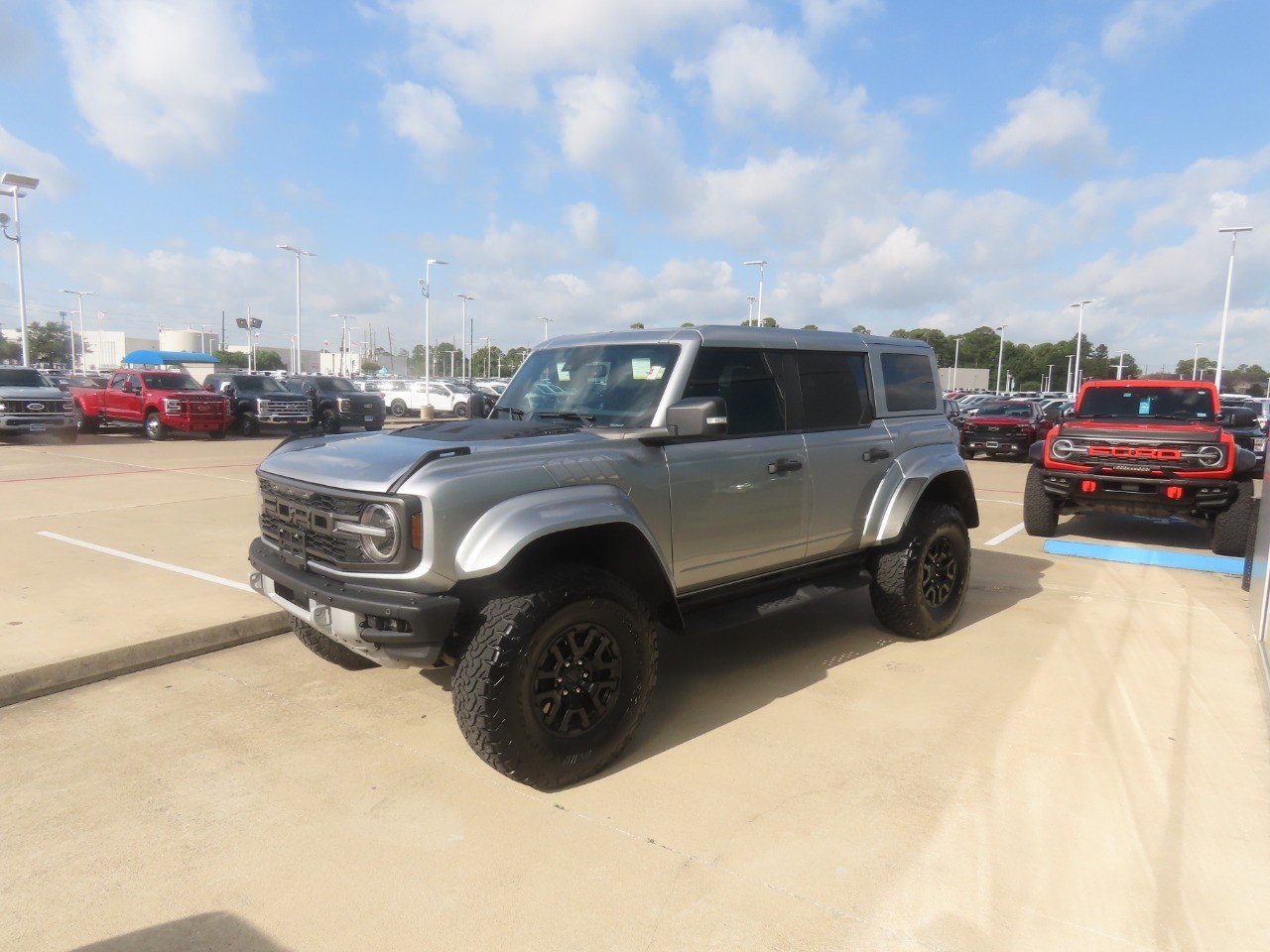 2024 Ford Bronco Raptor Iconic Silver Metallic at Planet Ford