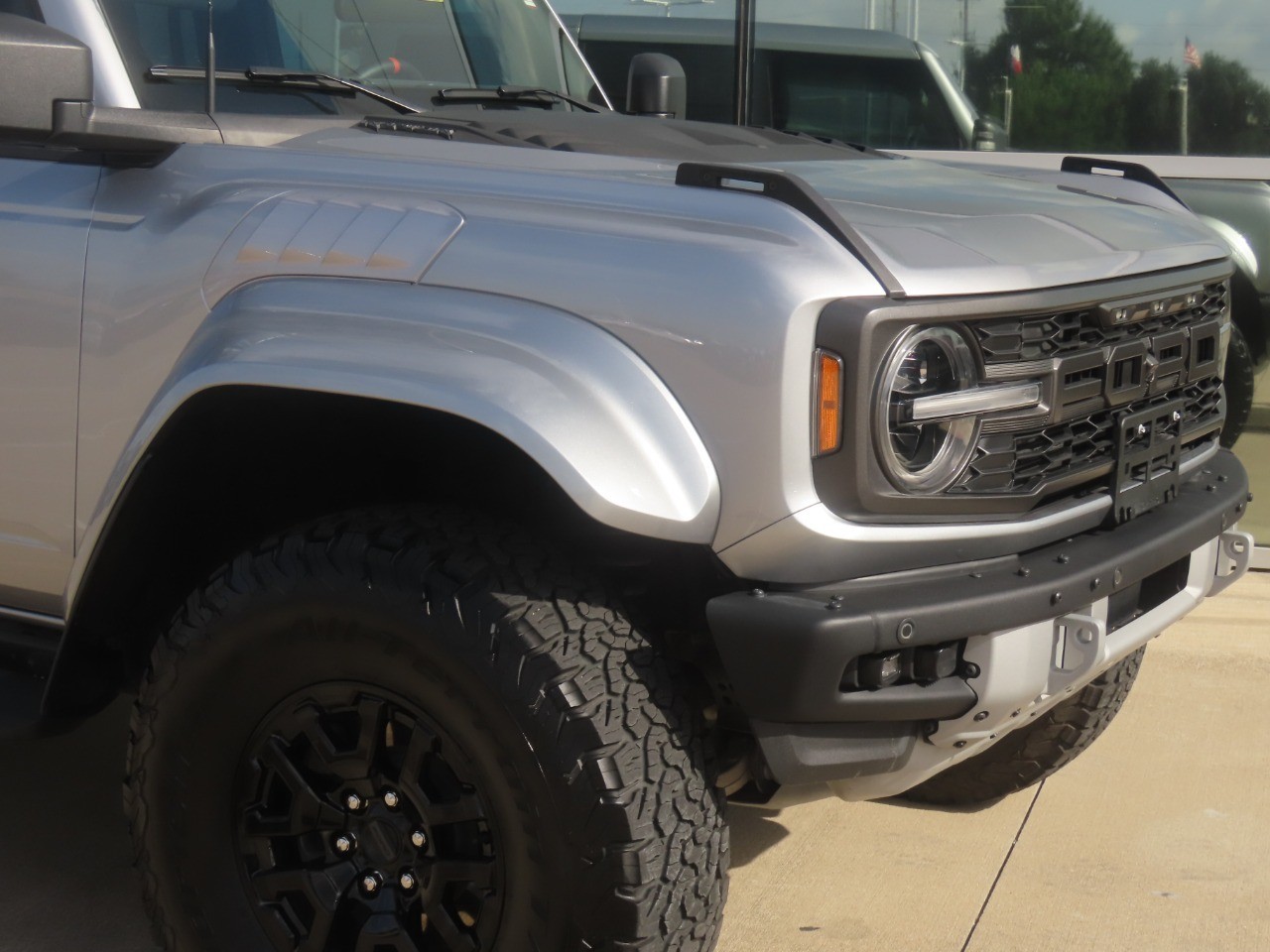 2024 Ford Bronco Raptor Iconic Silver Metallic at Planet Ford