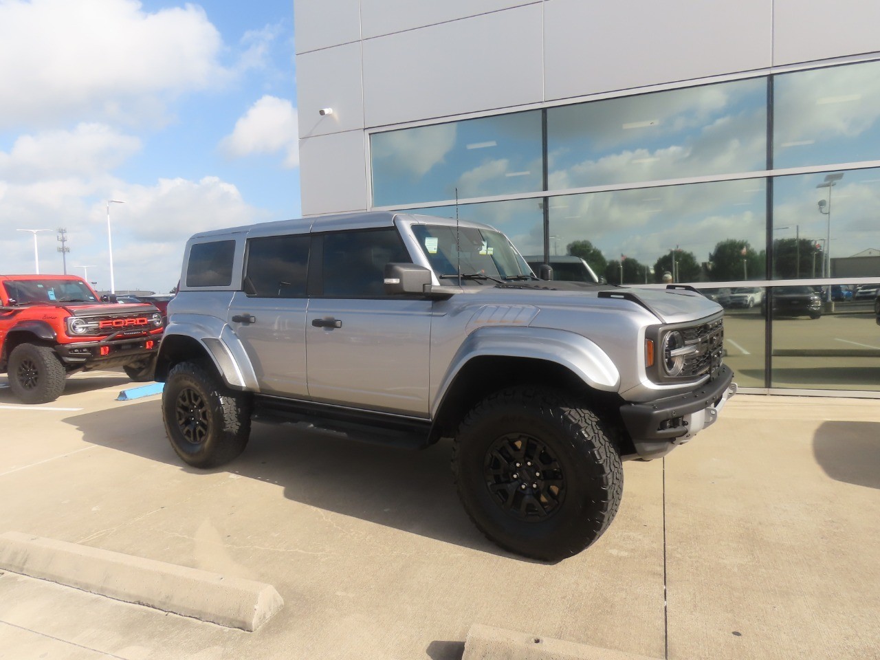 2024 Ford Bronco Raptor Iconic Silver Metallic at Planet Ford