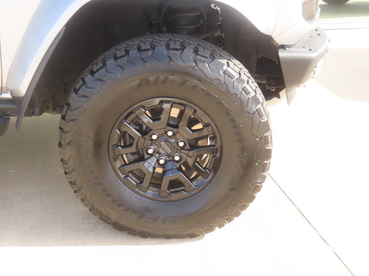 2024 Ford Bronco Raptor Iconic Silver Metallic at Planet Ford