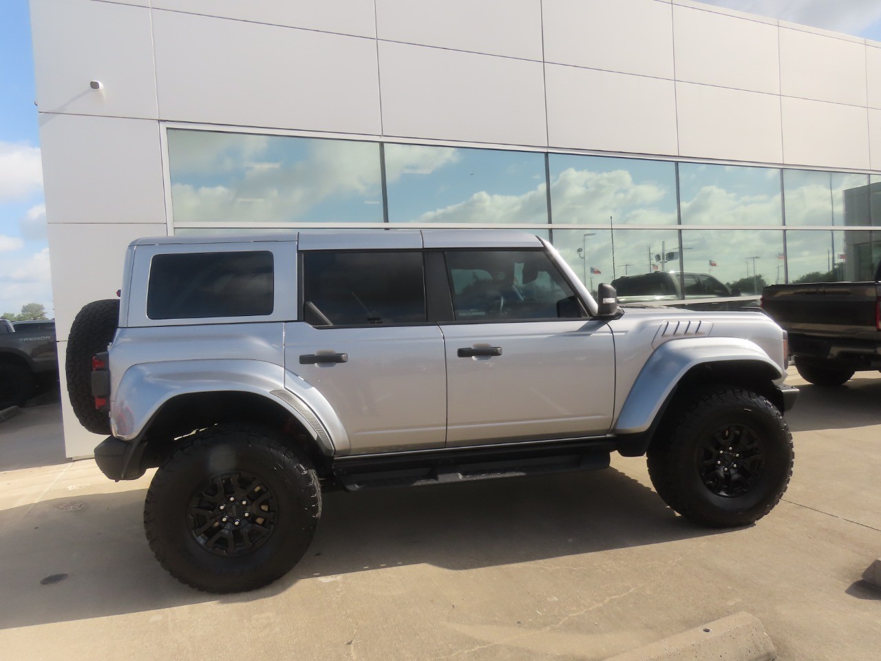 2024 Ford Bronco Raptor Iconic Silver Metallic at Planet Ford
