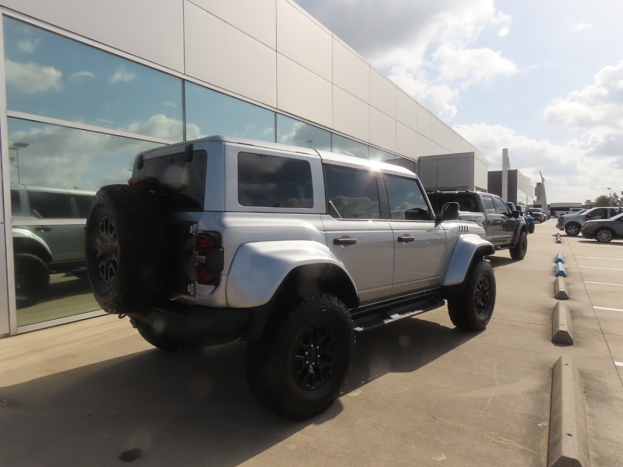2024 Ford Bronco Raptor Iconic Silver Metallic at Planet Ford
