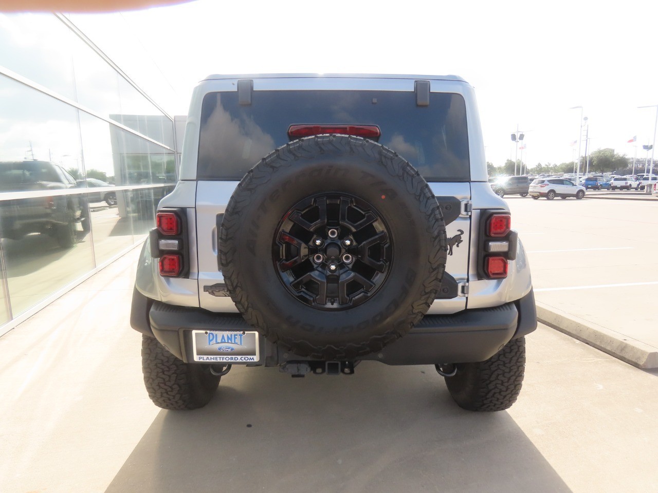 2024 Ford Bronco Raptor Iconic Silver Metallic at Planet Ford