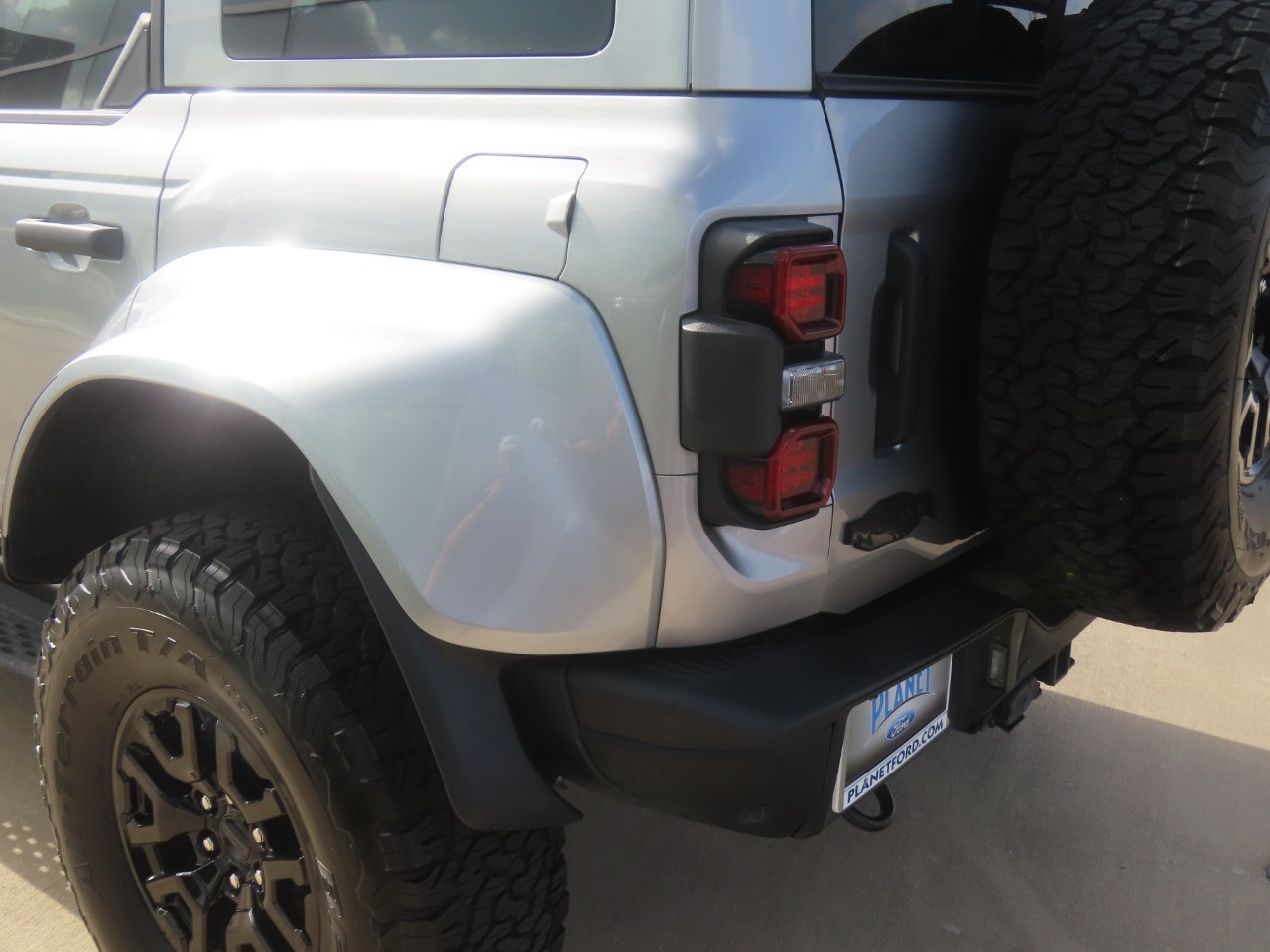 2024 Ford Bronco Raptor Iconic Silver Metallic at Planet Ford