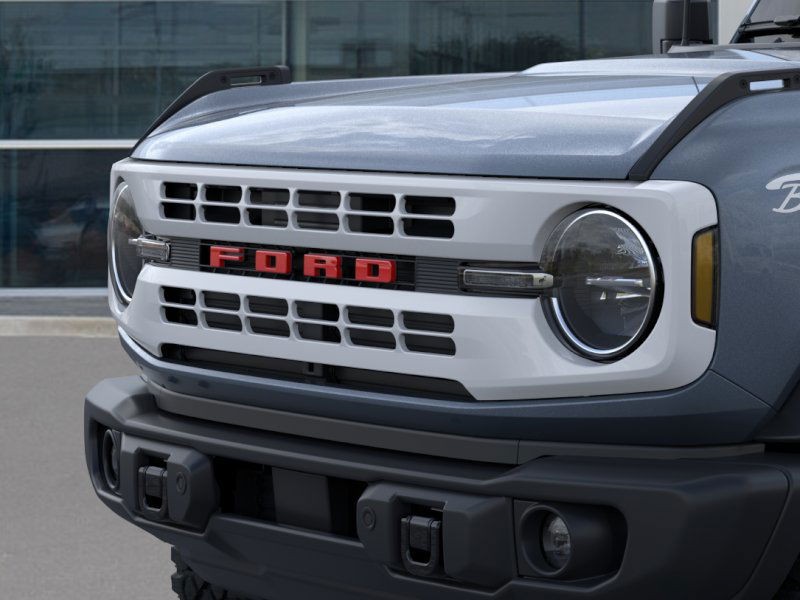 2025 Ford Bronco Heritage Edition Azure Gray Metallic Tri-Coat at Planet Ford