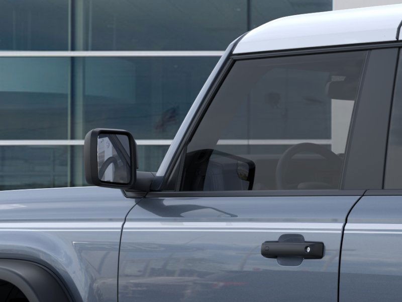 2025 Ford Bronco Heritage Edition Azure Gray Metallic Tri-Coat at Planet Ford