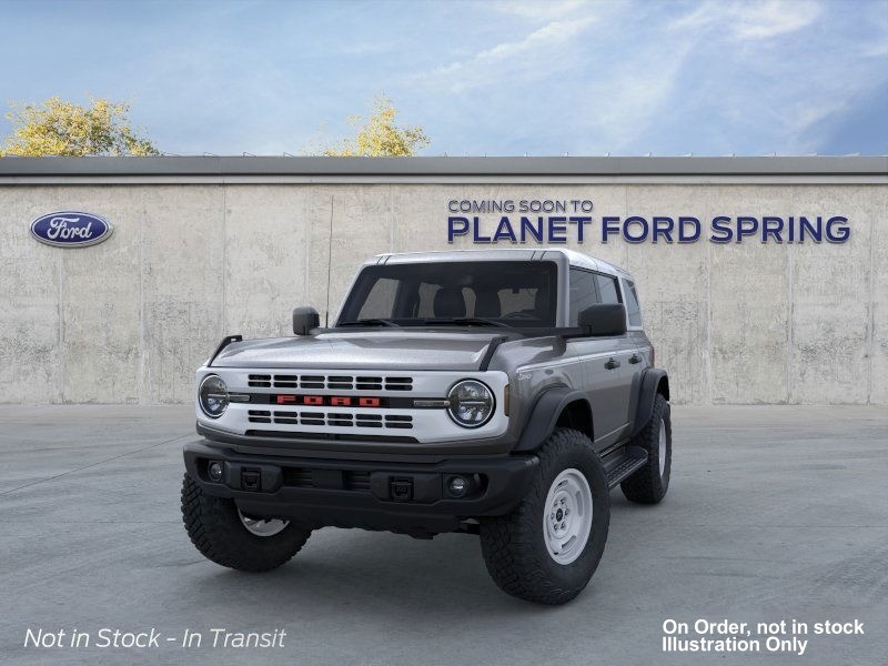 2025 Ford Bronco Heritage Edition Carbonized Gray Metallic at Planet Ford