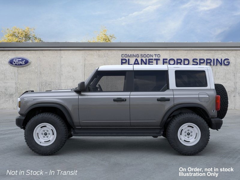 2025 Ford Bronco Heritage Edition Carbonized Gray Metallic at Planet Ford