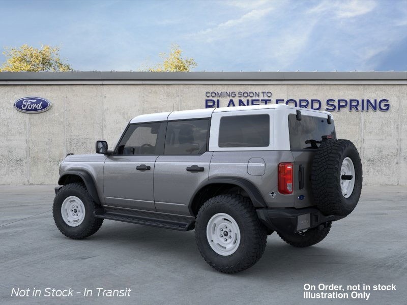 2025 Ford Bronco Heritage Edition Carbonized Gray Metallic at Planet Ford